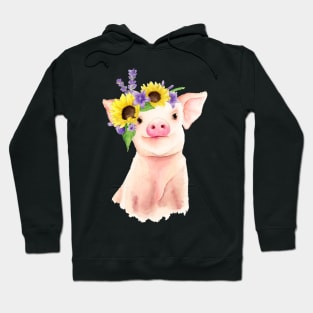 Blossoming Piglet Hoodie